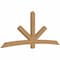 Ekena Millwork Alberta Timber Gable Bracket, Western Red Cedar, 108"W x 45"H x 3 1/2"D x 5 1/2"F, 10/12 Pitch GBW108X45X0406ALB00SWR - alternate 2